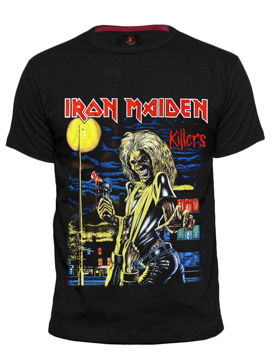 Футболка RockMerch Iron Maiden - фото 1 - rockbunker.ru