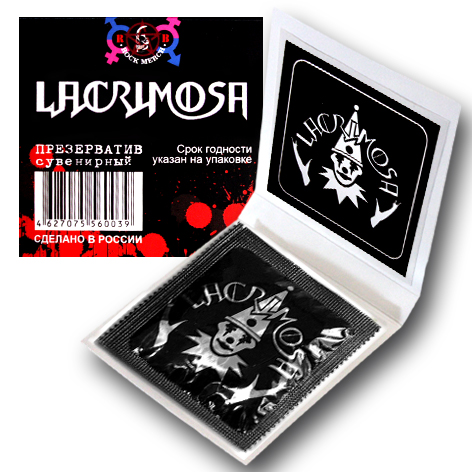 Презерватив RockMerch Lacrimosa - фото 3 - rockbunker.ru