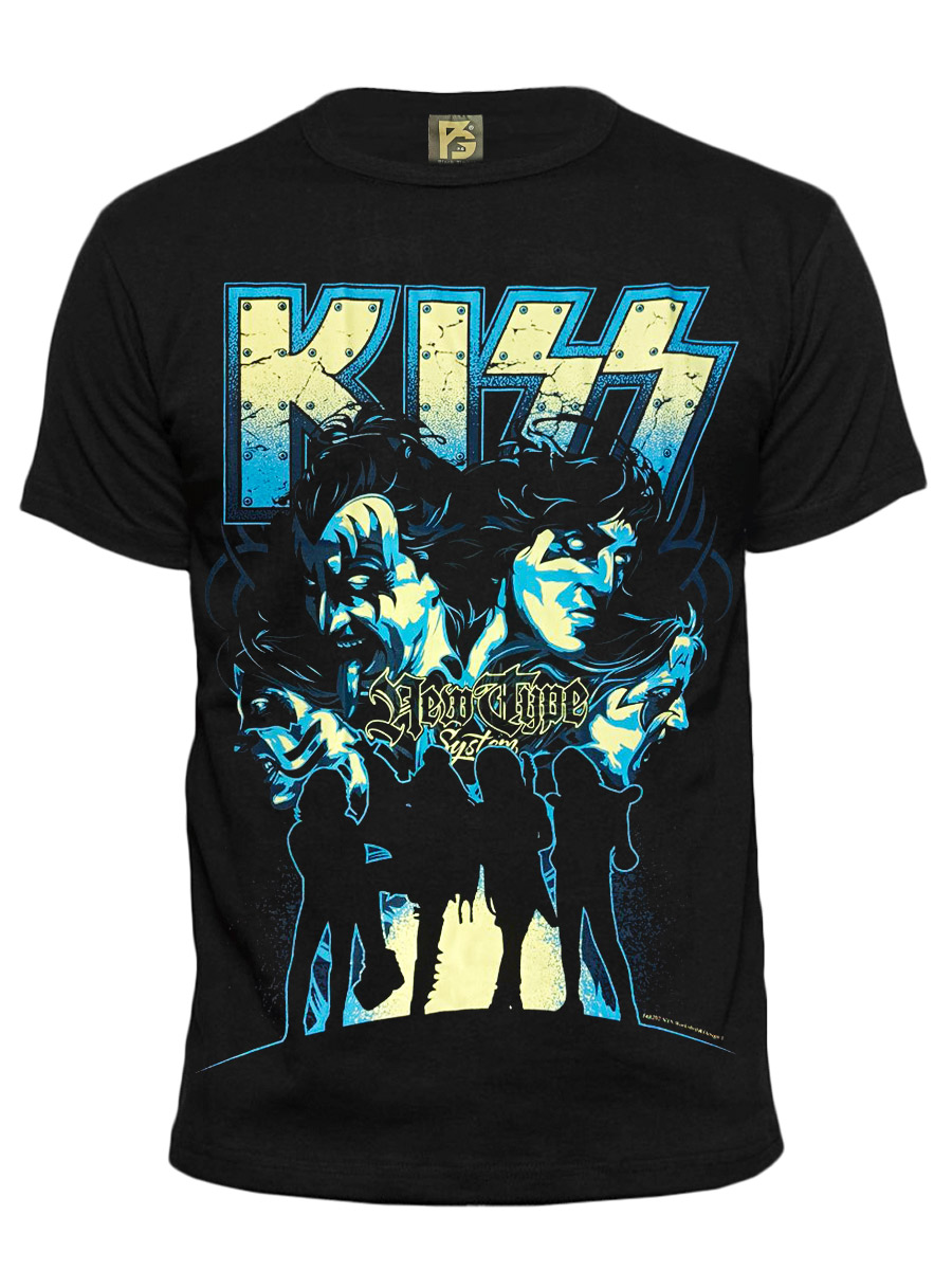 Футболка New Type System Kiss - фото 1 - rockbunker.ru