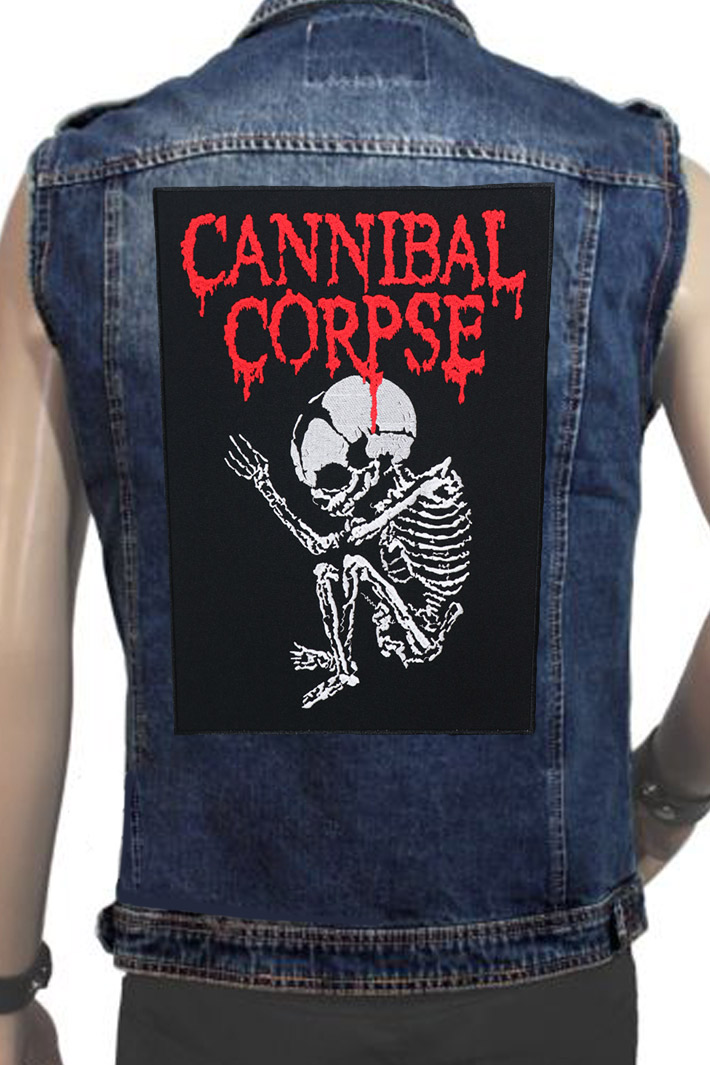 Нашивка с вышивкой Cannibal Corpse - фото 2 - rockbunker.ru
