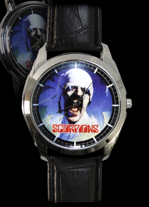 Часы RockMerch Scorpions наручные - фото 1 - rockbunker.ru