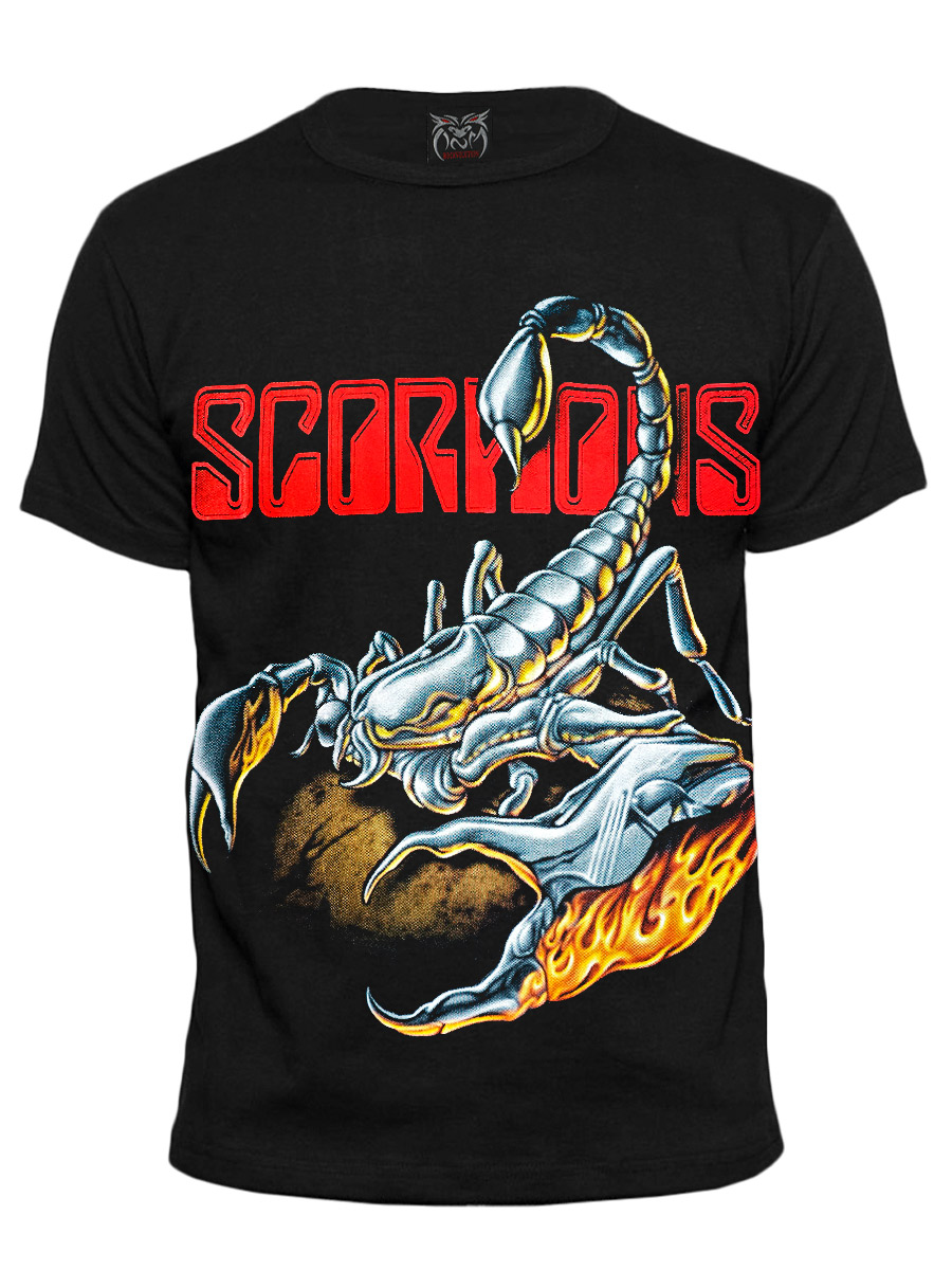 Футболка RockVolution Scorpions - фото 1 - rockbunker.ru