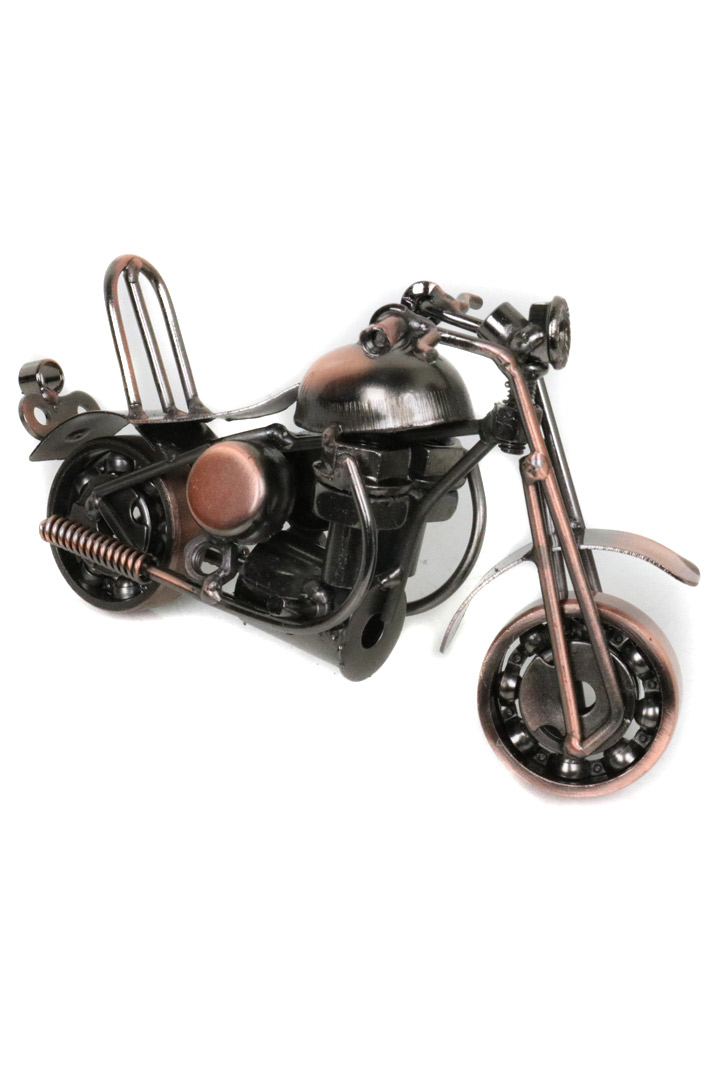 Сувенирная модель Мотоцикл ручной работы МРС044 - фото 1 - rockbunker.ru