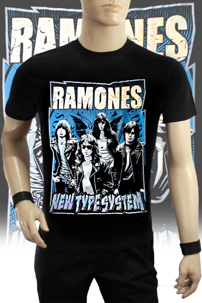 Футболка New Type System Ramones - фото 1 - rockbunker.ru