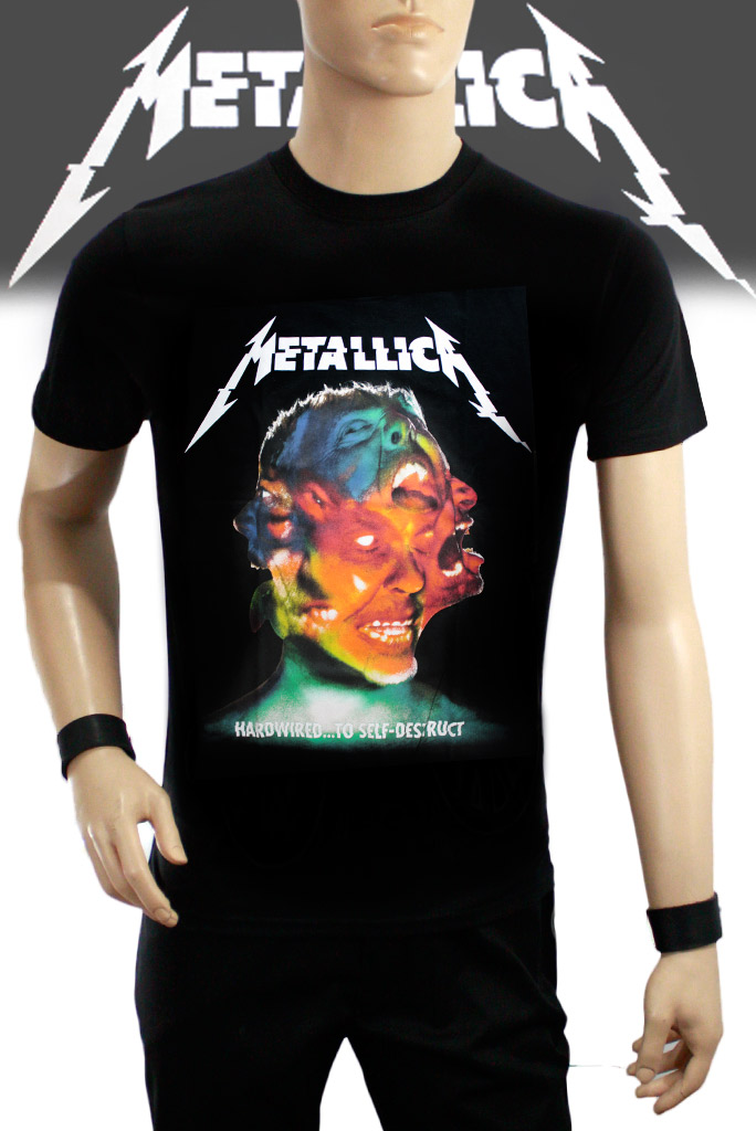 Футболка Hot Rock Metallica Hardwired To Self-Destruct - фото 1 - rockbunker.ru