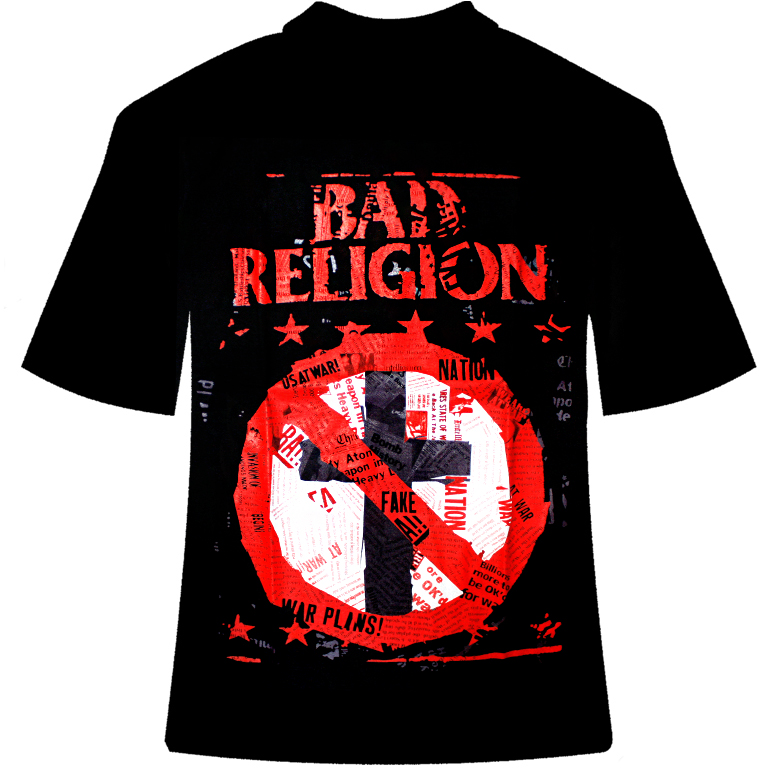 Футболка Hot Rock Bad Religion - фото 1 - rockbunker.ru