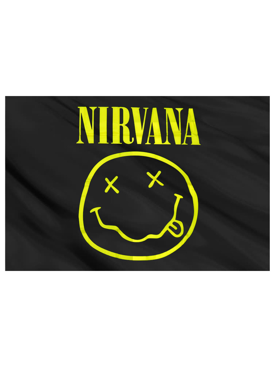 Флаг Nirvana - фото 2 - rockbunker.ru