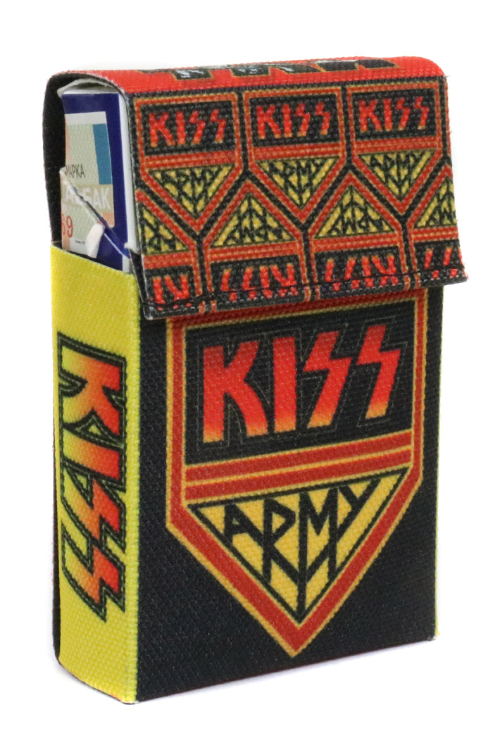 Чехол для сигарет RockMerch KISS - фото 1 - rockbunker.ru