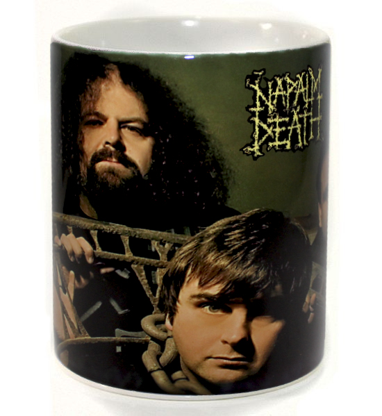 Кружка Napalm Death - фото 1 - rockbunker.ru