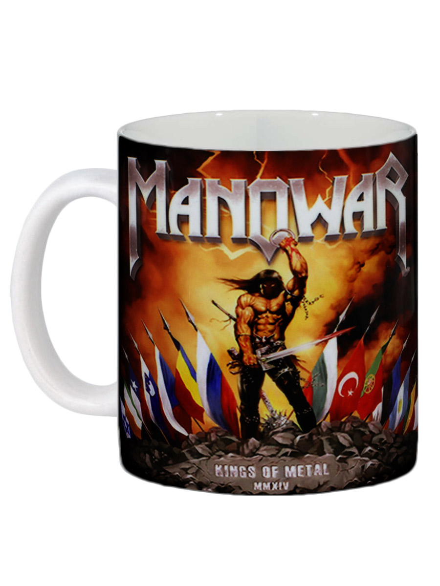 Кружка Manowar King of Metal MMXIV - фото 1 - rockbunker.ru