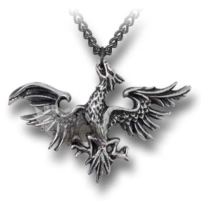 Кулон Alchemy Gothic P624 Mettle Eagle - фото 1 - rockbunker.ru