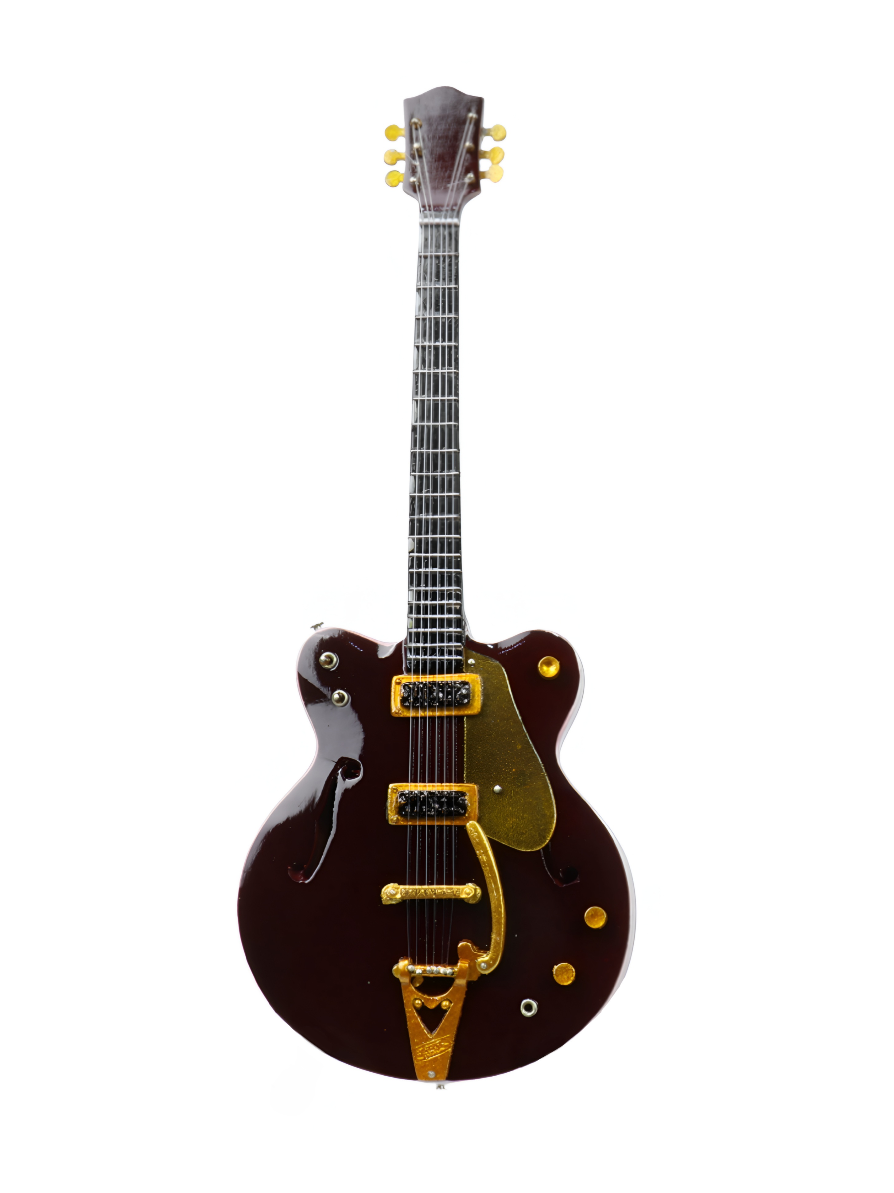 Сувенирная копия гитары в кейсе The Beatles - фото 2 - rockbunker.ru