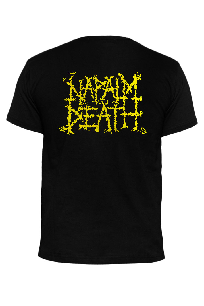 Футболка Napalm Death - фото 2 - rockbunker.ru