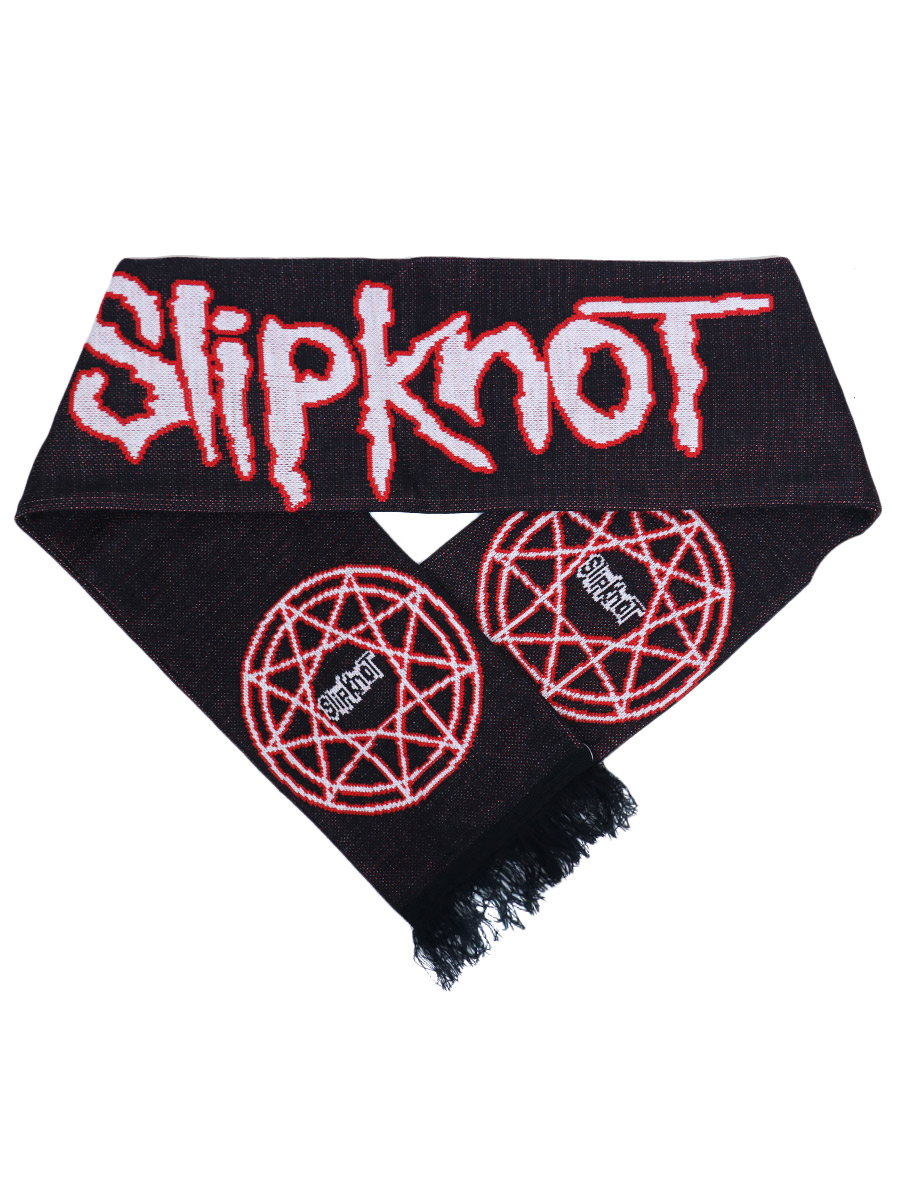 Шарф зимний Slipknot - фото 1 - rockbunker.ru
