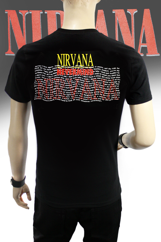 Футболка Hot Rock Nirvana Nevermind - фото 2 - rockbunker.ru
