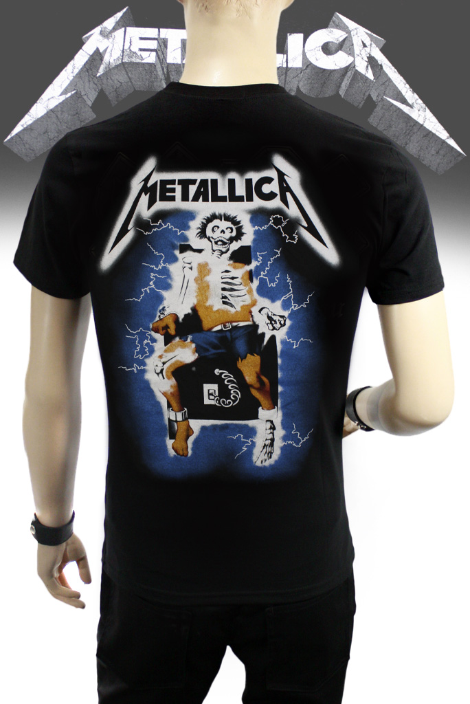 Футболка Hot Rock Metallica Ride The Lightning - фото 2 - rockbunker.ru
