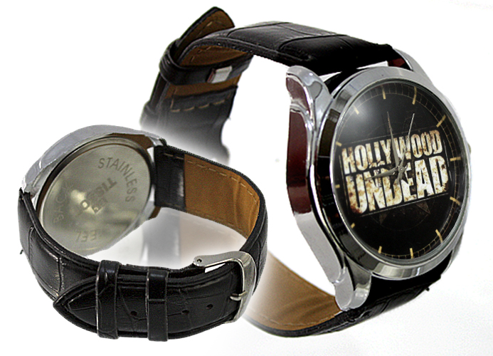 Часы RockMerch Hollywood Undead наручные - фото 2 - rockbunker.ru