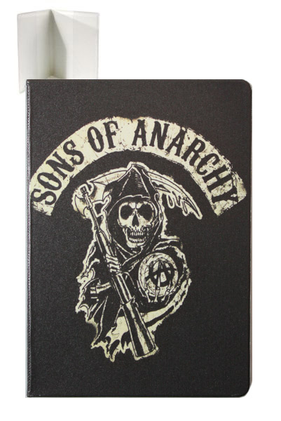 Обложка на паспорт RockMerch Sons Of Anarchy - фото 1 - rockbunker.ru