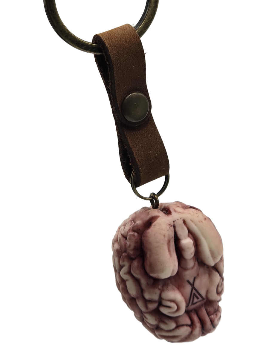 Брелок Мозг - фото 2 - rockbunker.ru
