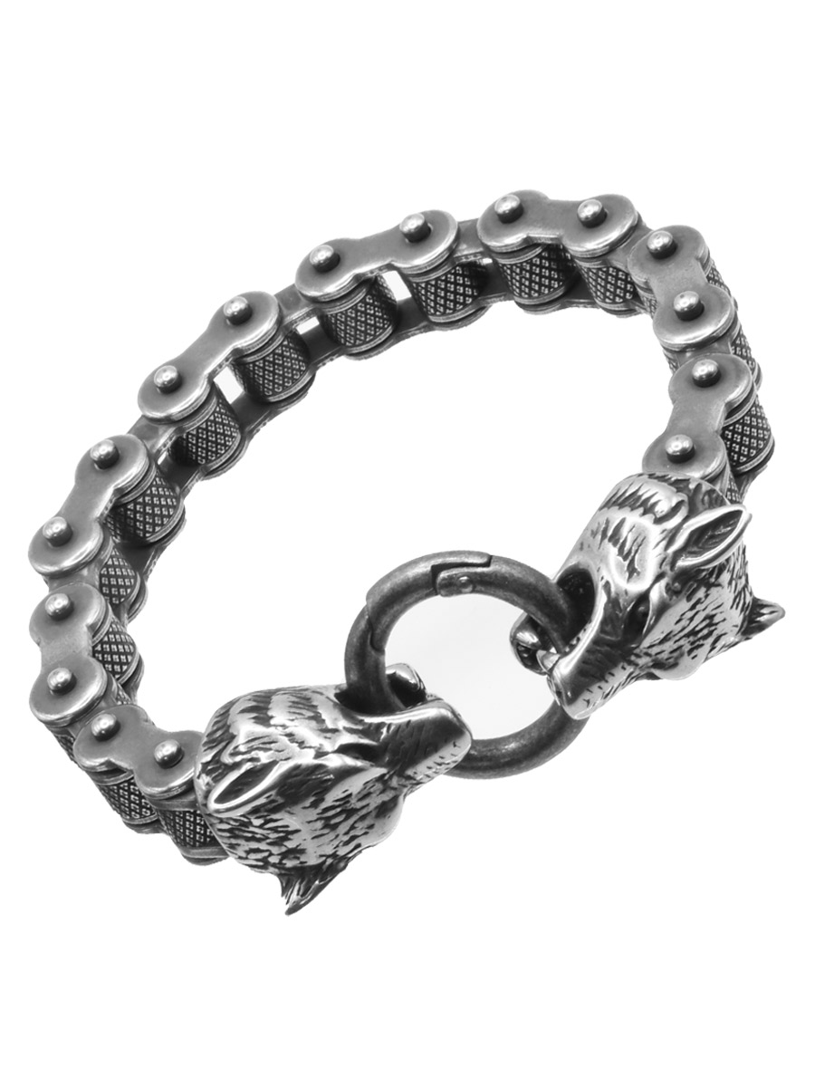 Браслет Волк - фото 1 - rockbunker.ru