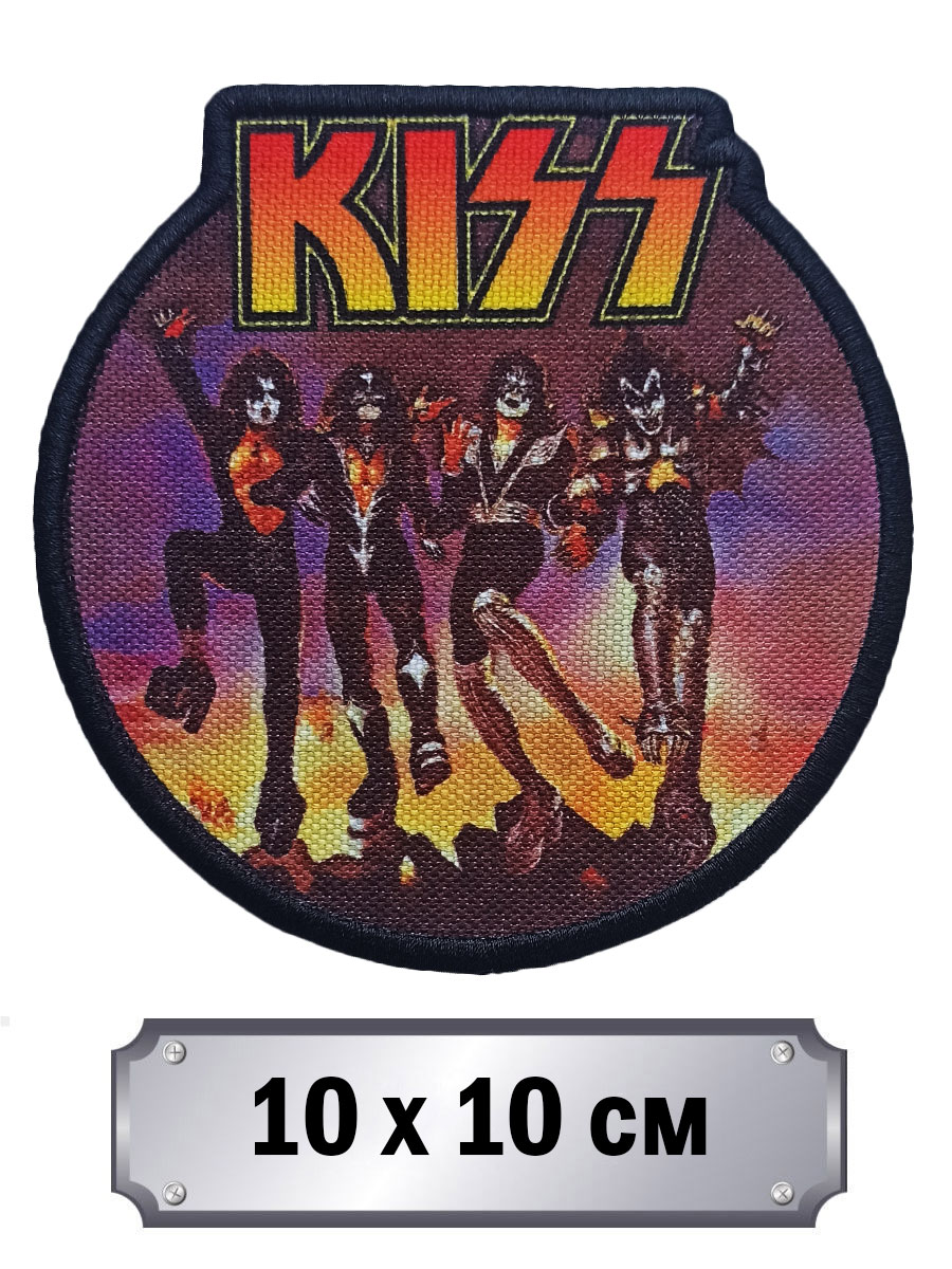 Нашивка Rock Merch VIP Kiss - фото 1 - rockbunker.ru