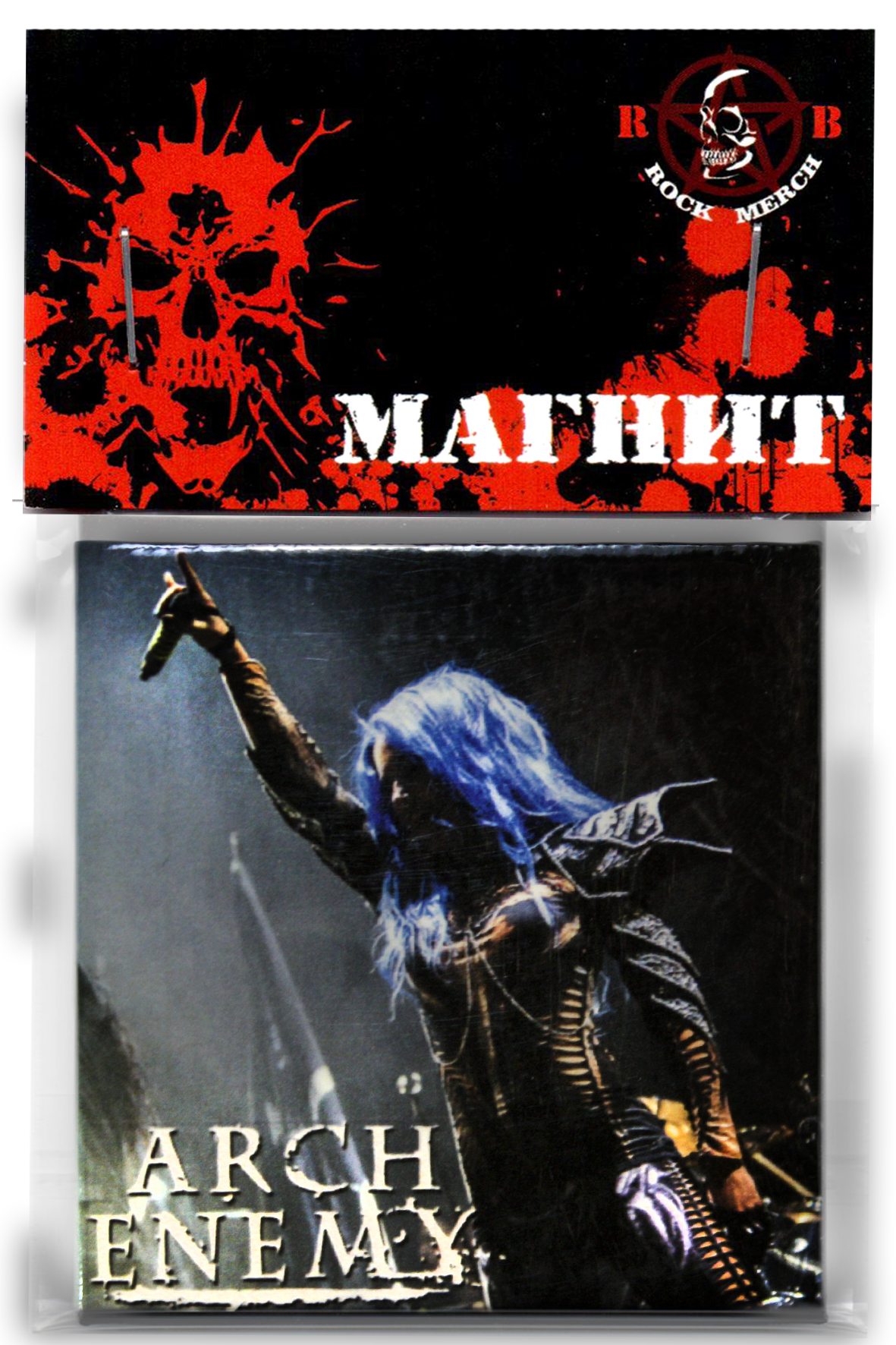 Магнит RockMerch Arch Enemy - фото 1 - rockbunker.ru