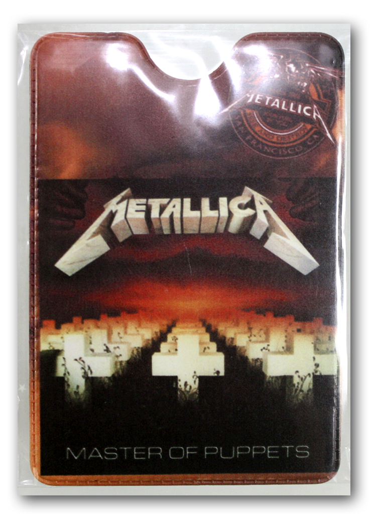 Обложка для проездного RockMerch Metallica Master of Puppets - фото 2 - rockbunker.ru