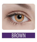 Линзы цветные Adria Color tone 1 Brown коричневые-карие - фото 1 - rockbunker.ru