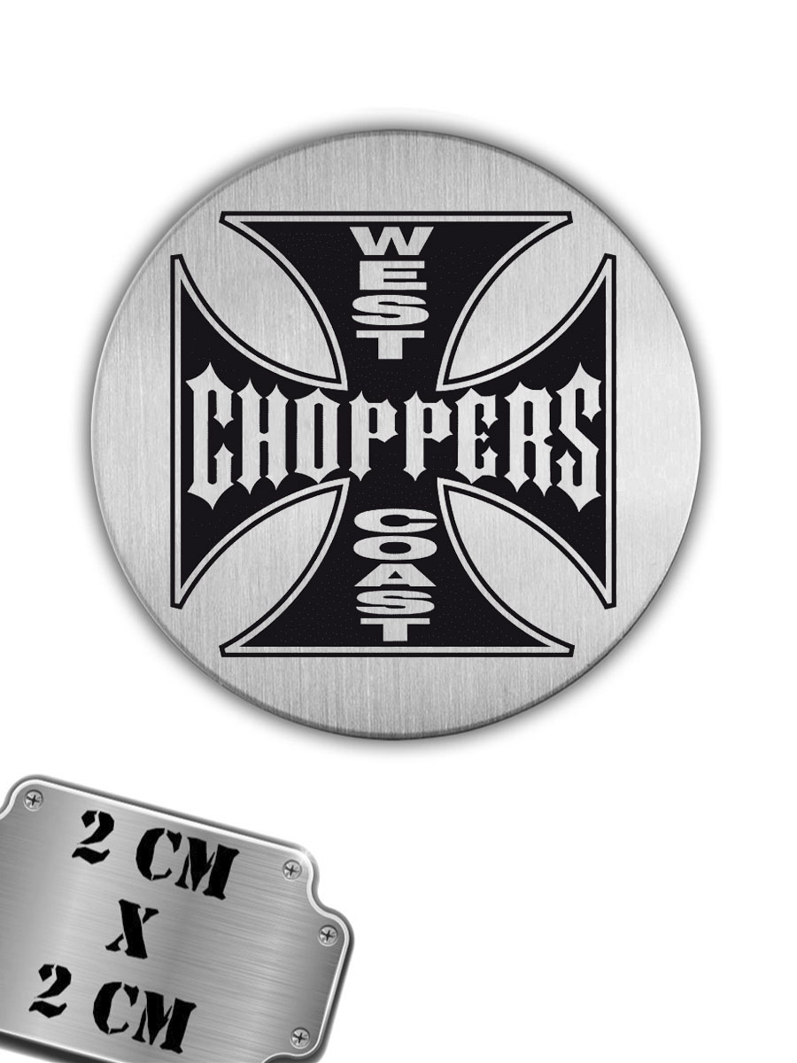 Значок-пин West Coast Choppers - фото 1 - rockbunker.ru