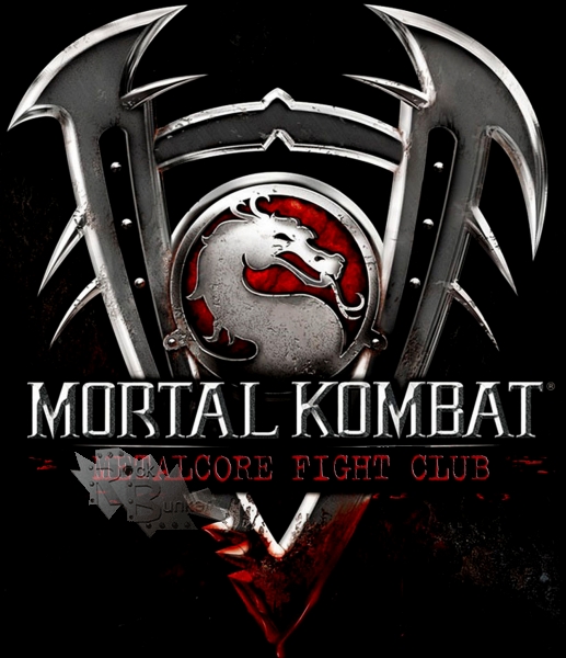 Футболка Mortal Combat Metalcore Fight Club - фото 1 - rockbunker.ru