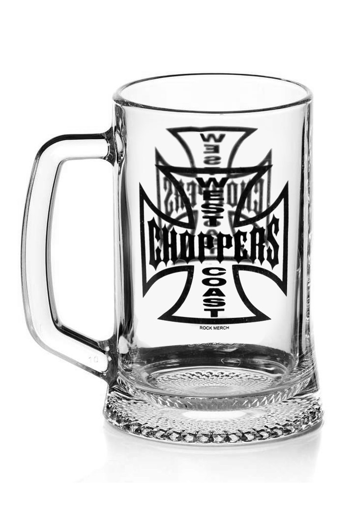 Кружка пивная RockMerch West Coast Choppers - фото 1 - rockbunker.ru