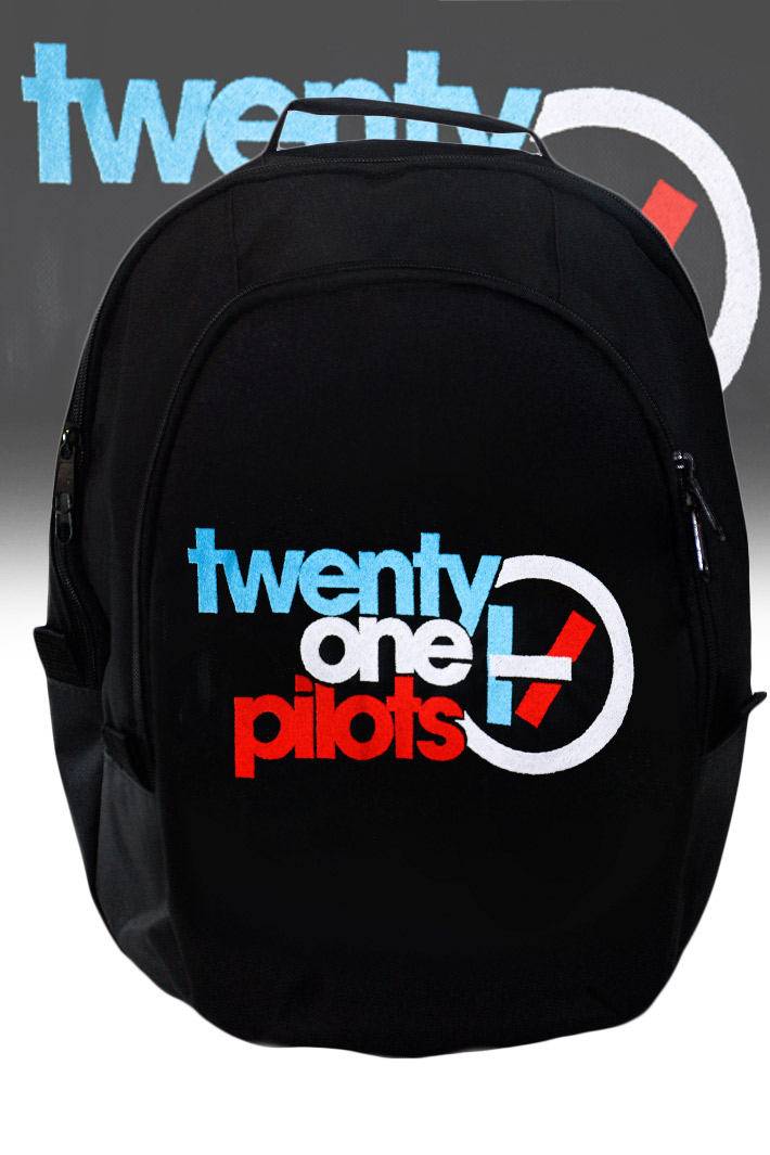 Рюкзак Twenty One Pilots текстильный - фото 1 - rockbunker.ru