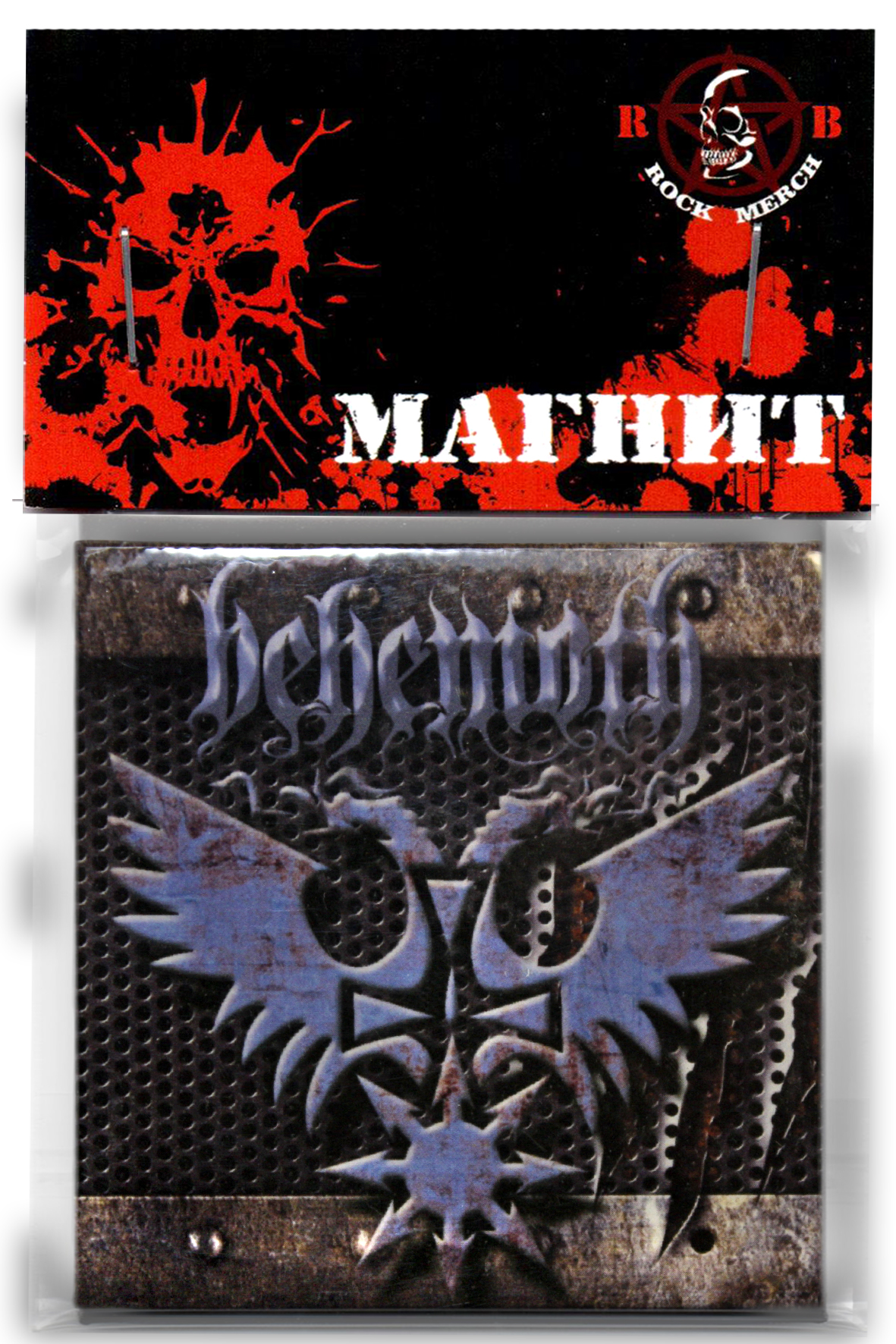 Магнит RockMerch  Behemoth - фото 1 - rockbunker.ru