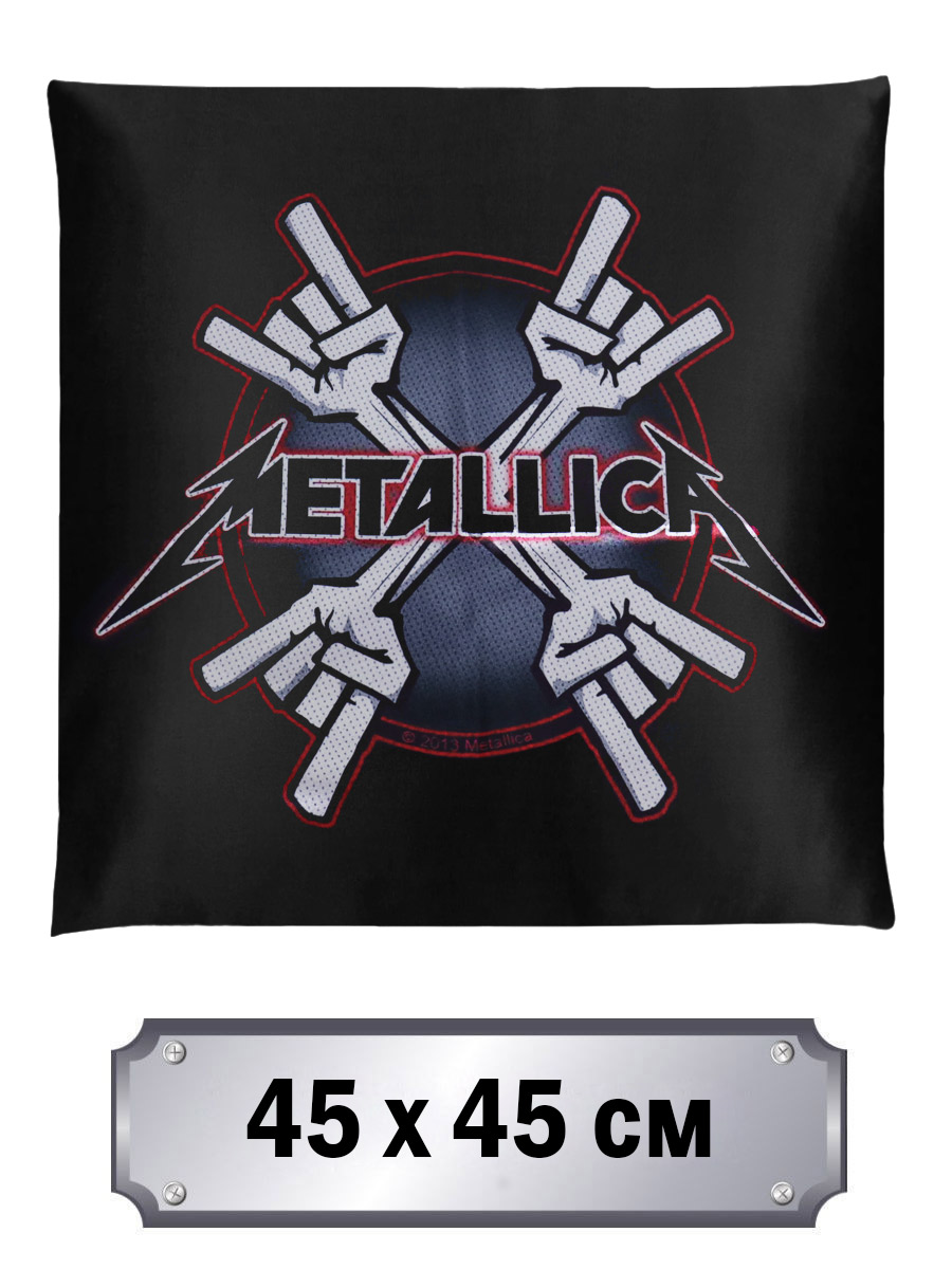 Наволочка Metallica - фото 1 - rockbunker.ru