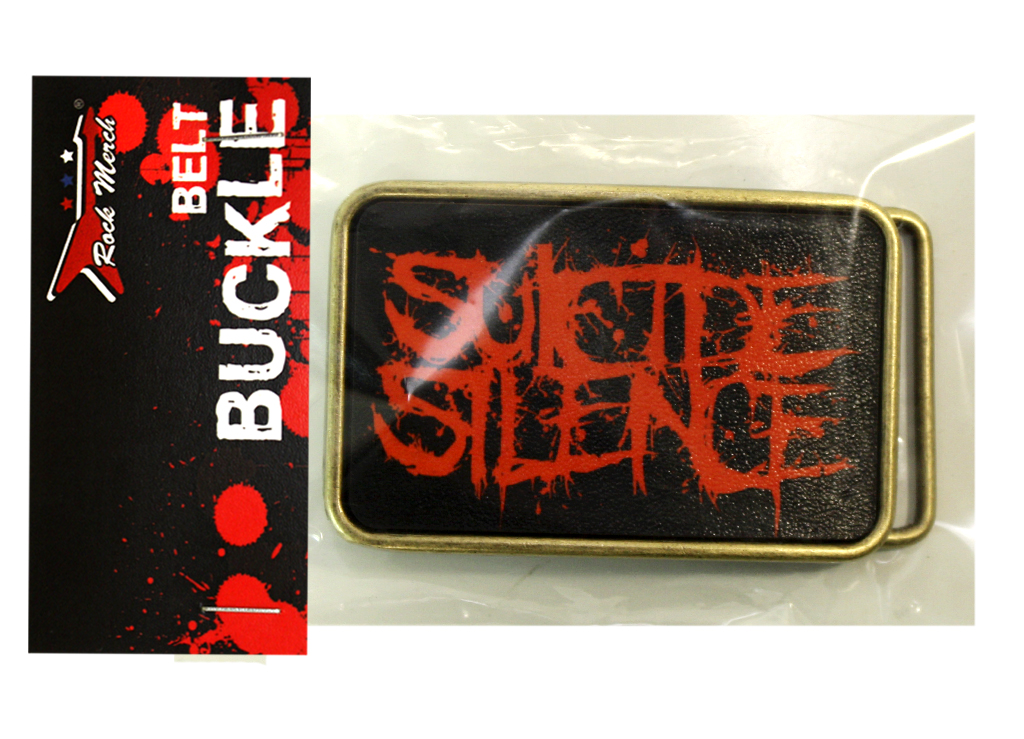 Пряжка RockMerch Suicide Silence - фото 3 - rockbunker.ru
