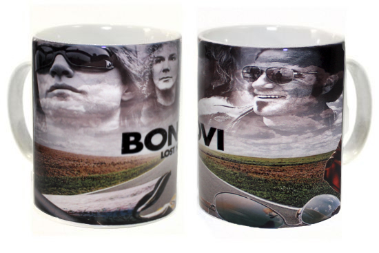 Кружка Bon Jovi Lost Highway - фото 2 - rockbunker.ru