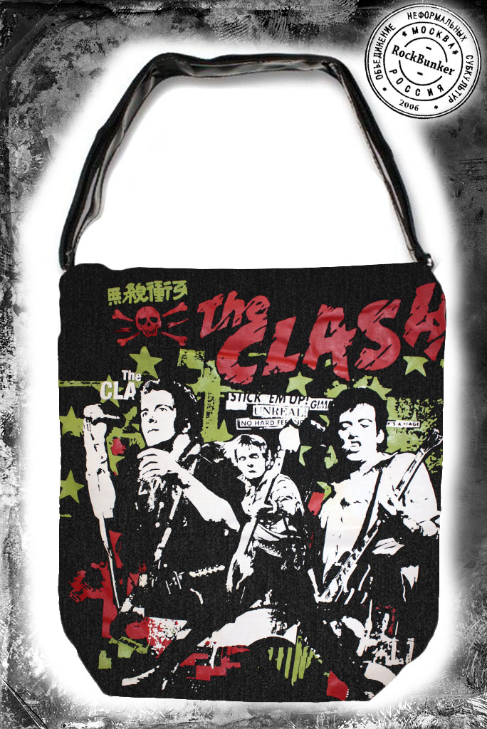 Сумка через плечо The Clash - фото 1 - rockbunker.ru