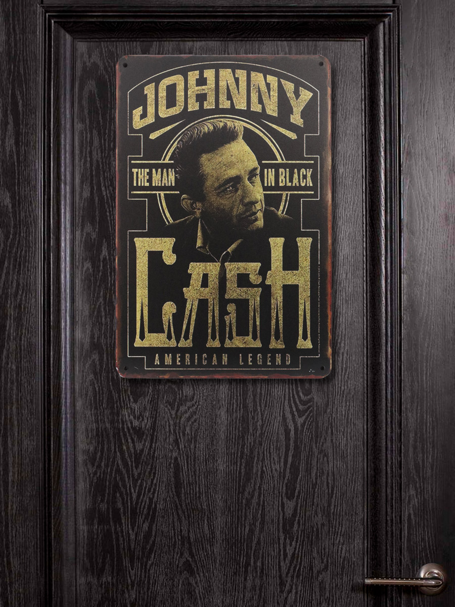 Табличка Johnny Cash - фото 3 - rockbunker.ru