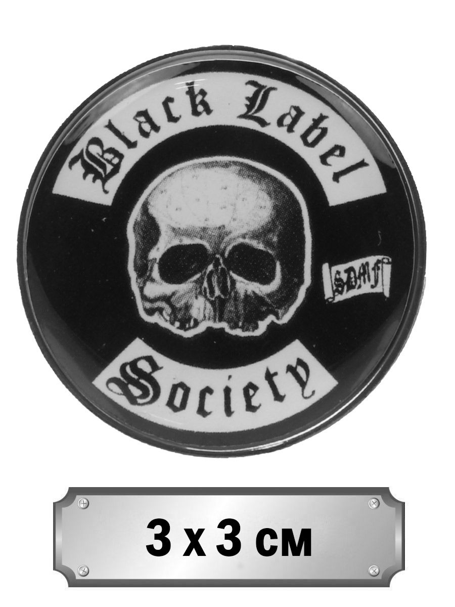 Значок Black Label Society - фото 1 - rockbunker.ru