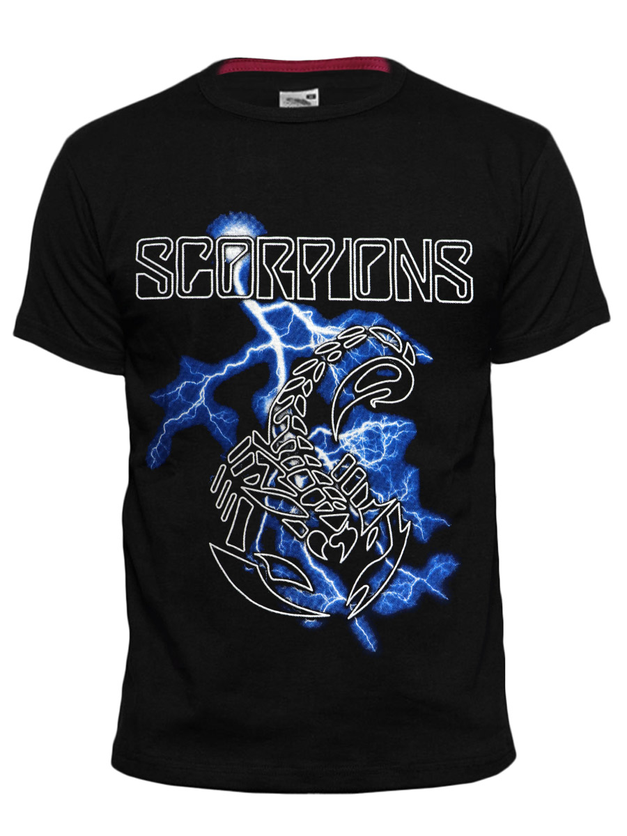 Футболка RockMerch Scorpions - фото 1 - rockbunker.ru