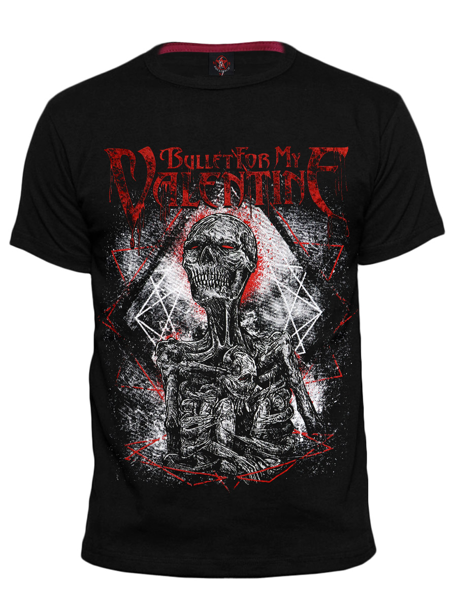 Футболка RockMerch Bullet For My Valentine - фото 1 - rockbunker.ru