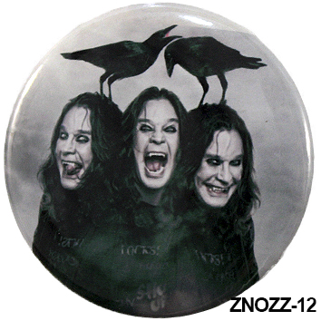 Значок RockMerch Ozzy Osbourne - фото 1 - rockbunker.ru