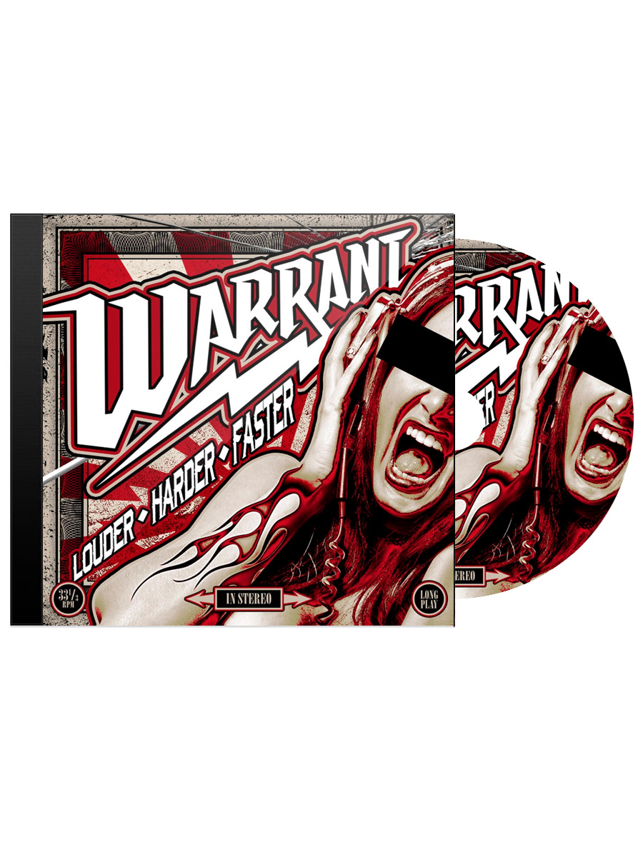 CD Диск Warrant Louder Harder Faster - фото 1 - rockbunker.ru