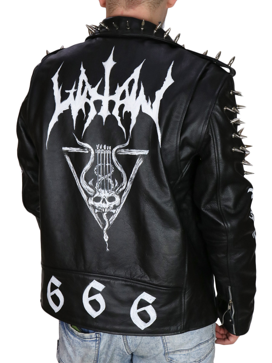 Косуха кастомная Satan 666 - фото 2 - rockbunker.ru