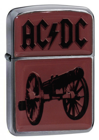 Зажигалка RockMerch AC DC - фото 1 - rockbunker.ru