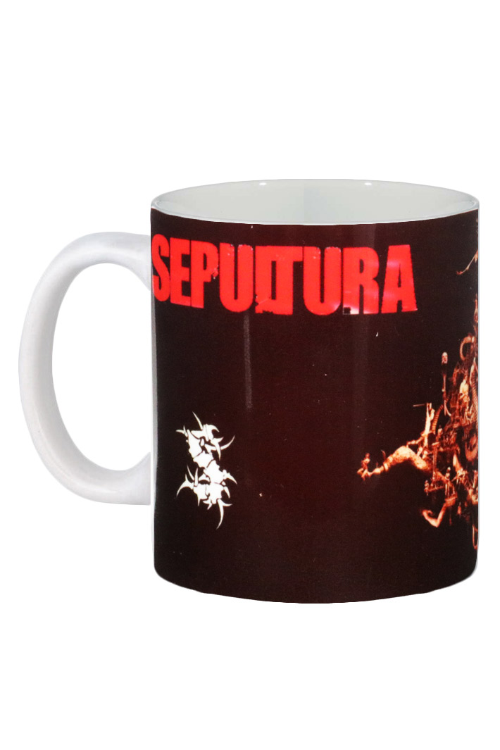 Кружка Sepultura - фото 1 - rockbunker.ru