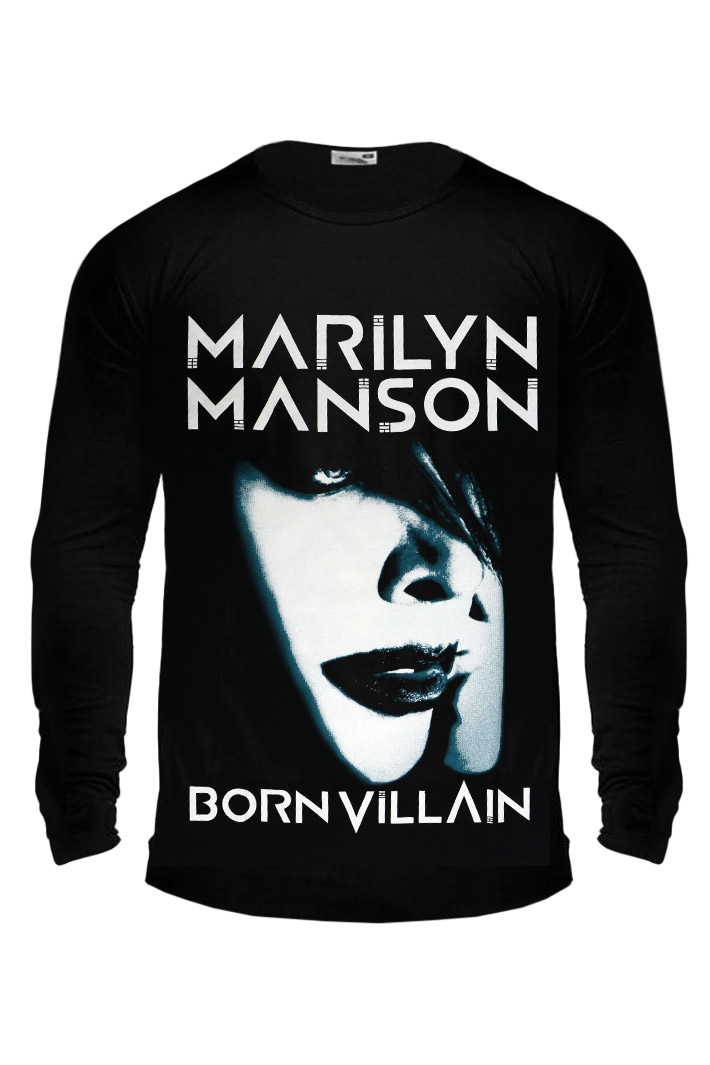 Лонгслив Marilyn Manson - фото 1 - rockbunker.ru