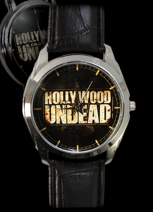 Часы RockMerch Hollywood Undead наручные - фото 1 - rockbunker.ru
