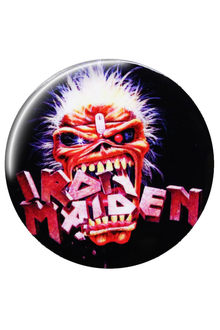 Значок RockMerch Iron Maiden - фото 1 - rockbunker.ru