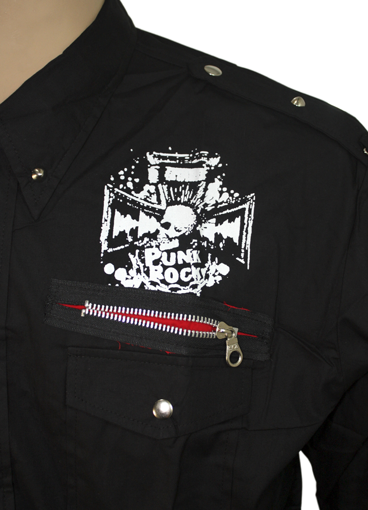 Рубашка The Exploited Punk Rock - фото 2 - rockbunker.ru